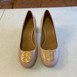Tory Burch blush pink heels size 8